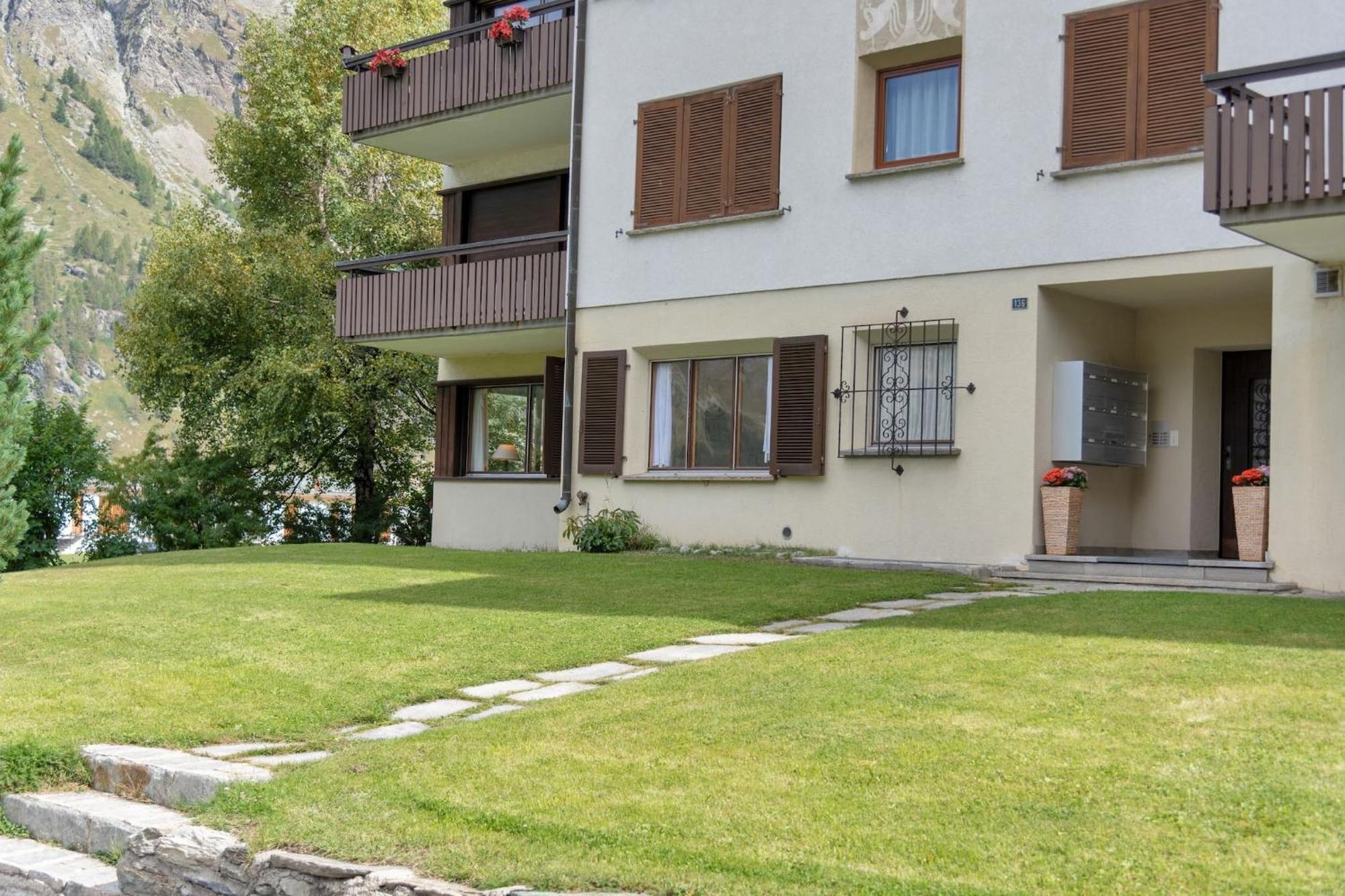 Chesa Muot Marias - Sils Lägenhet Exteriör bild